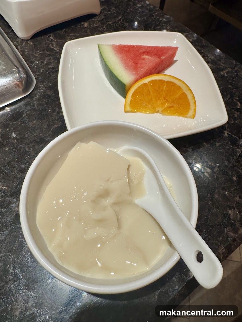 Dessert and Fruit Plate