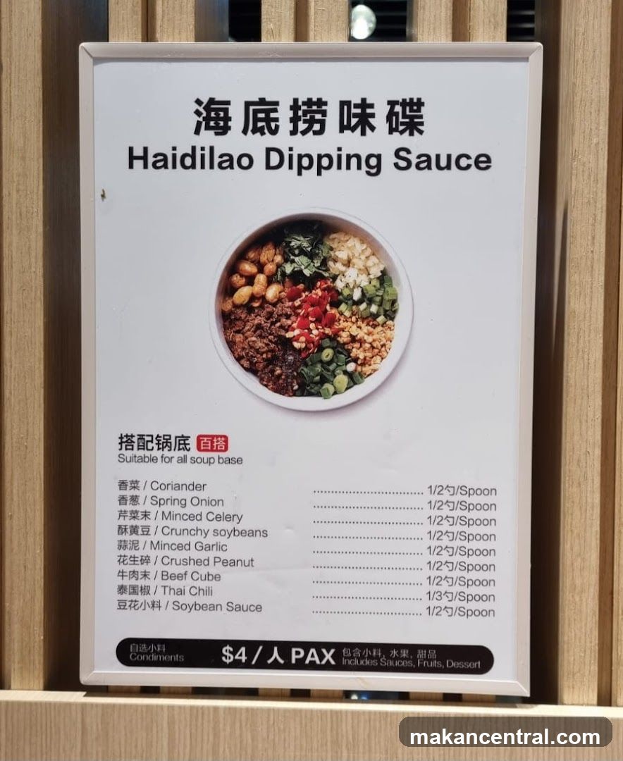 Haidilao Dipping Sauce