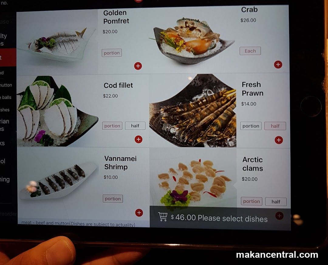 Digital Menu Display