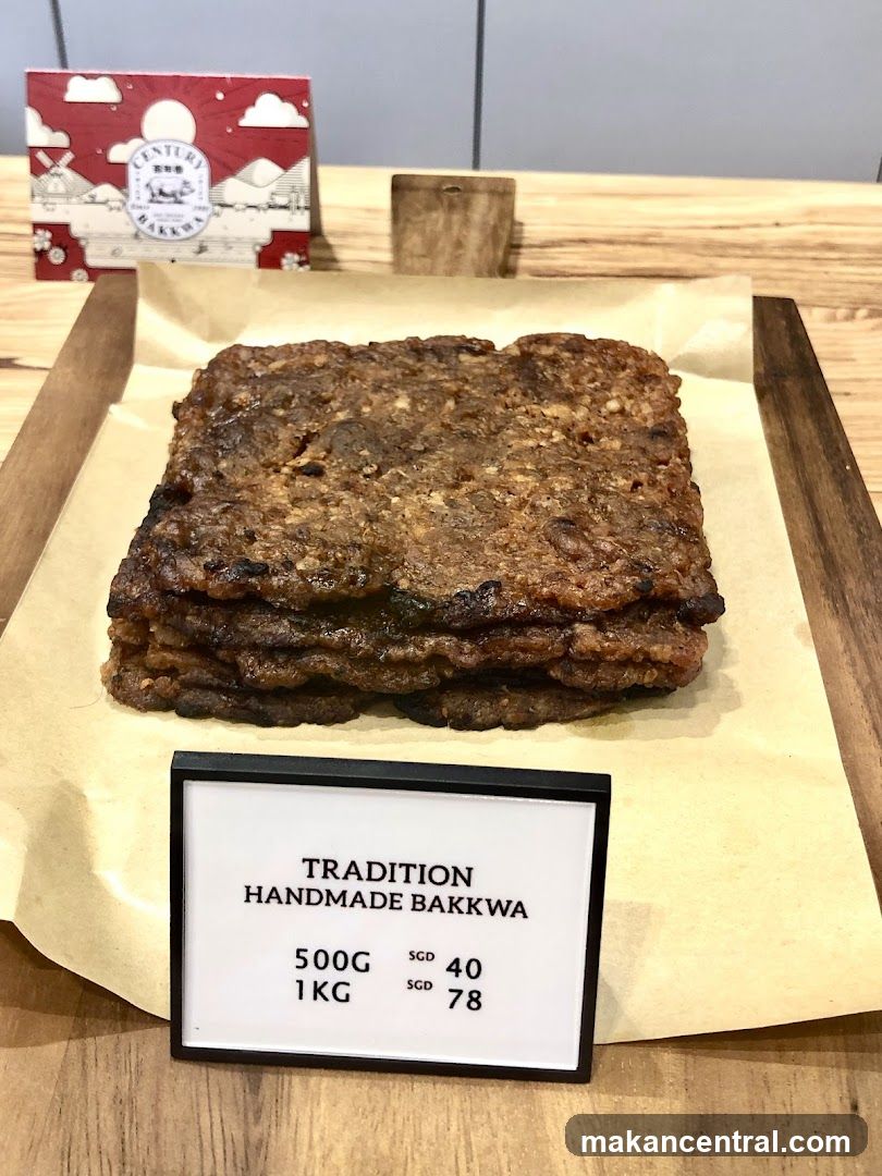 Tradition Handmade Bakkwaa Display