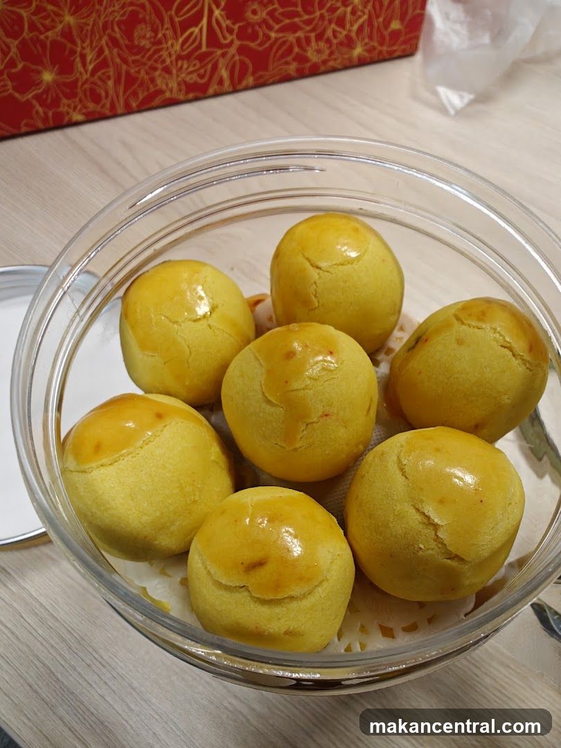 Baked Goods in Glass Container