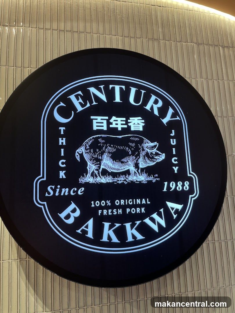 Century Bakkwa Signage