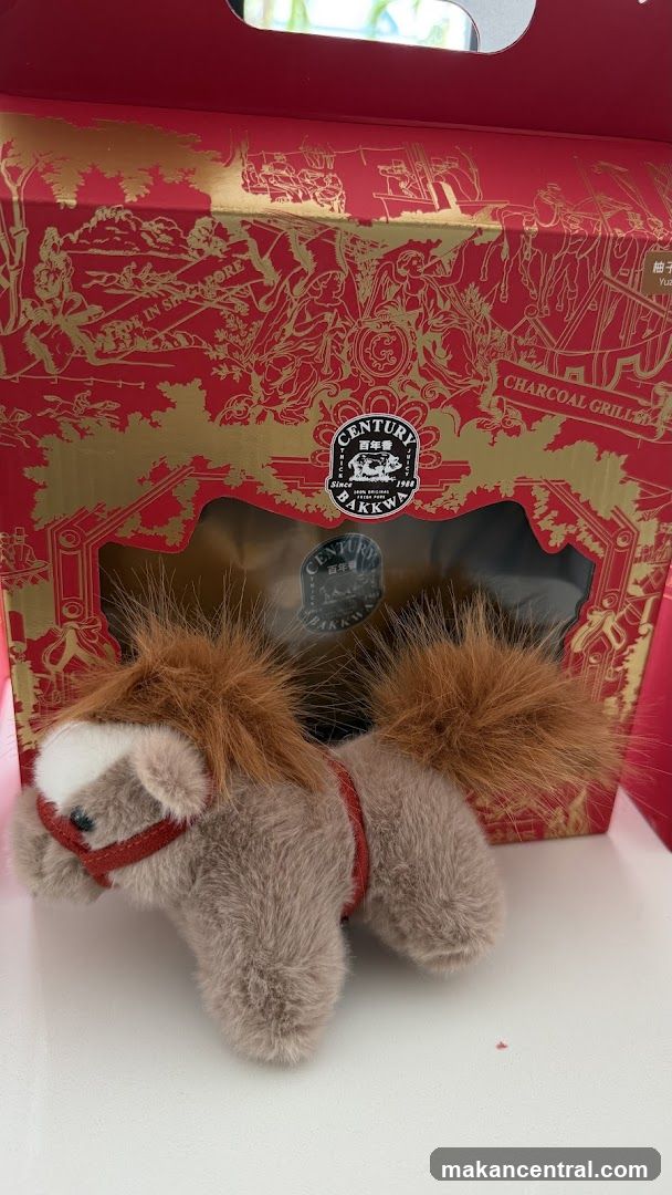 Plush toy in branded box