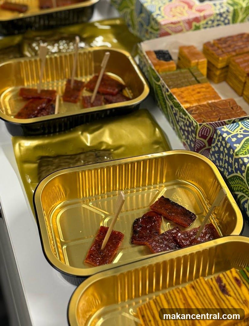Food Display at Counter
