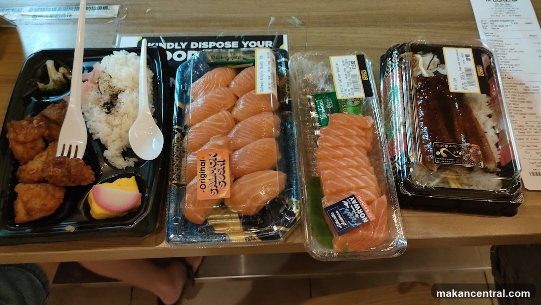 Food Items on Table