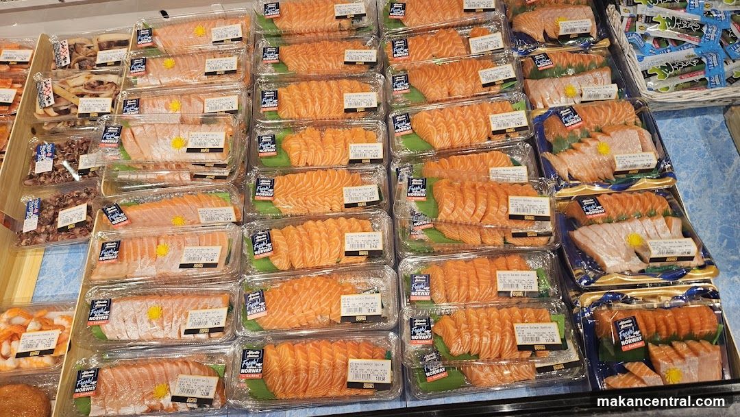 Sushi Display in Store