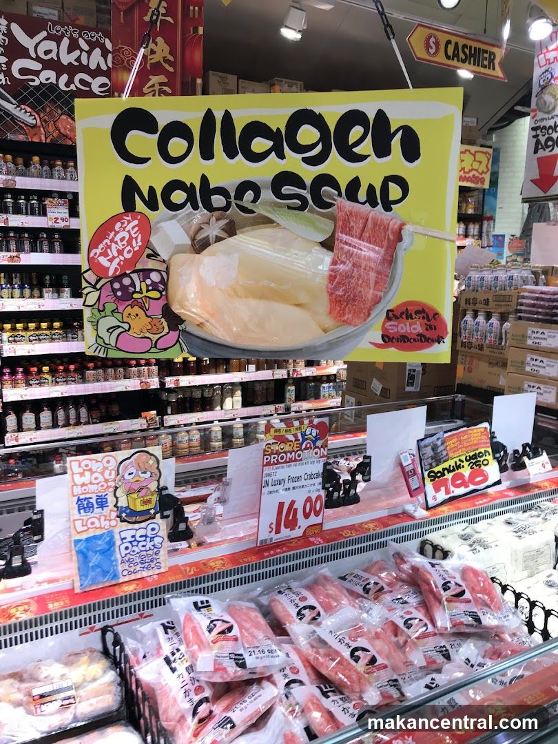 Collagen Nabe Soup Promotion Display