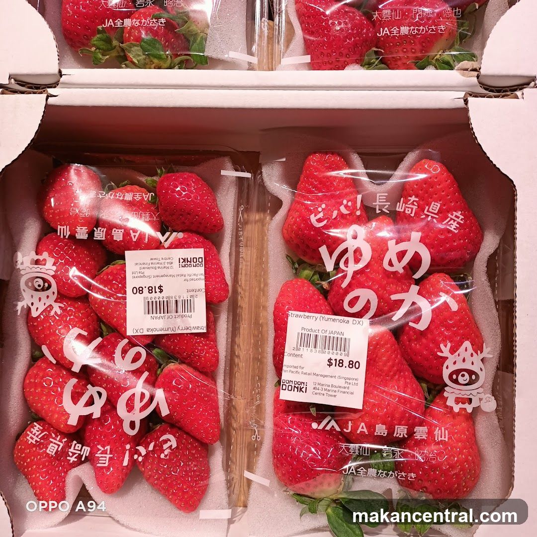 Strawberries in Packaging