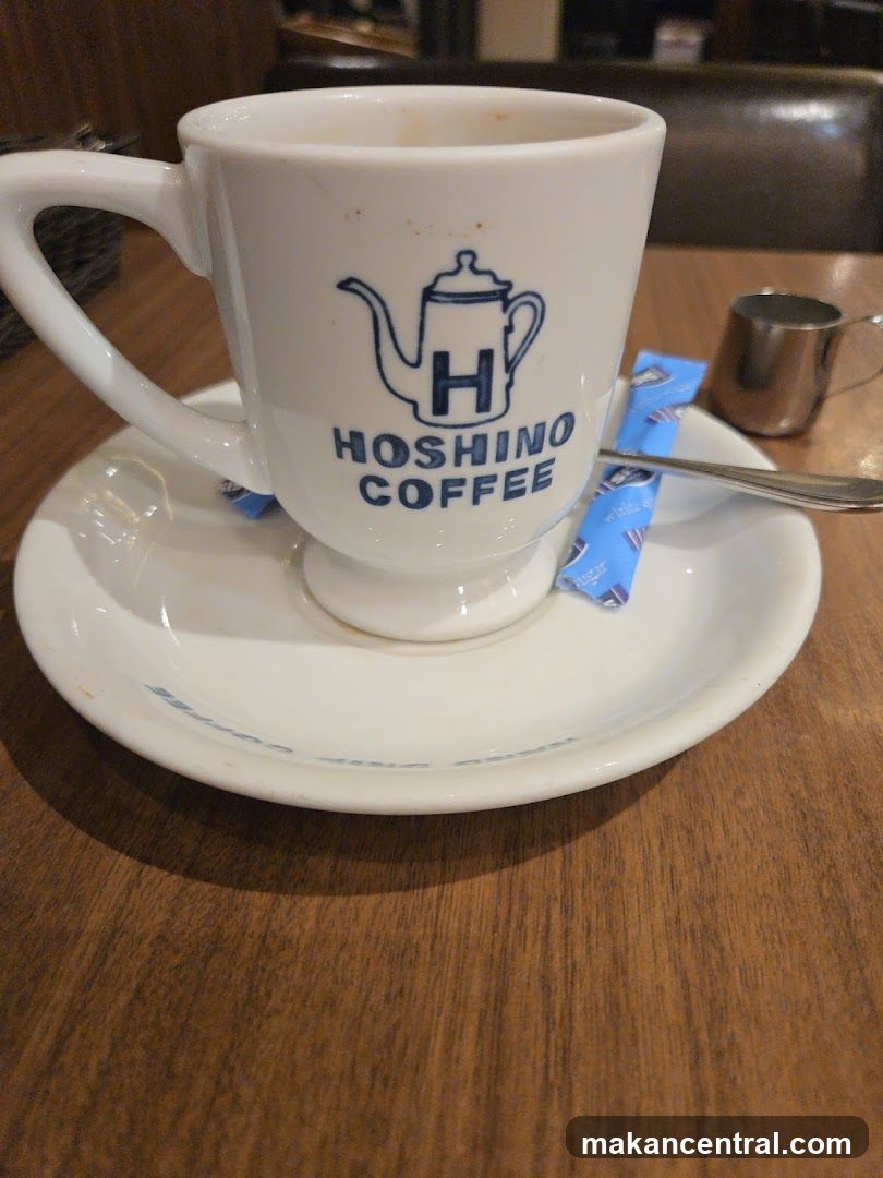 Hoshino Coffee Cup and Saucer