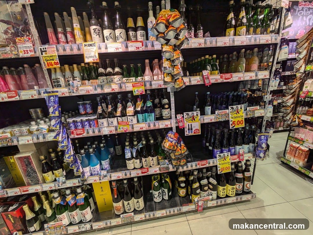 Store Interior Alcohol Section