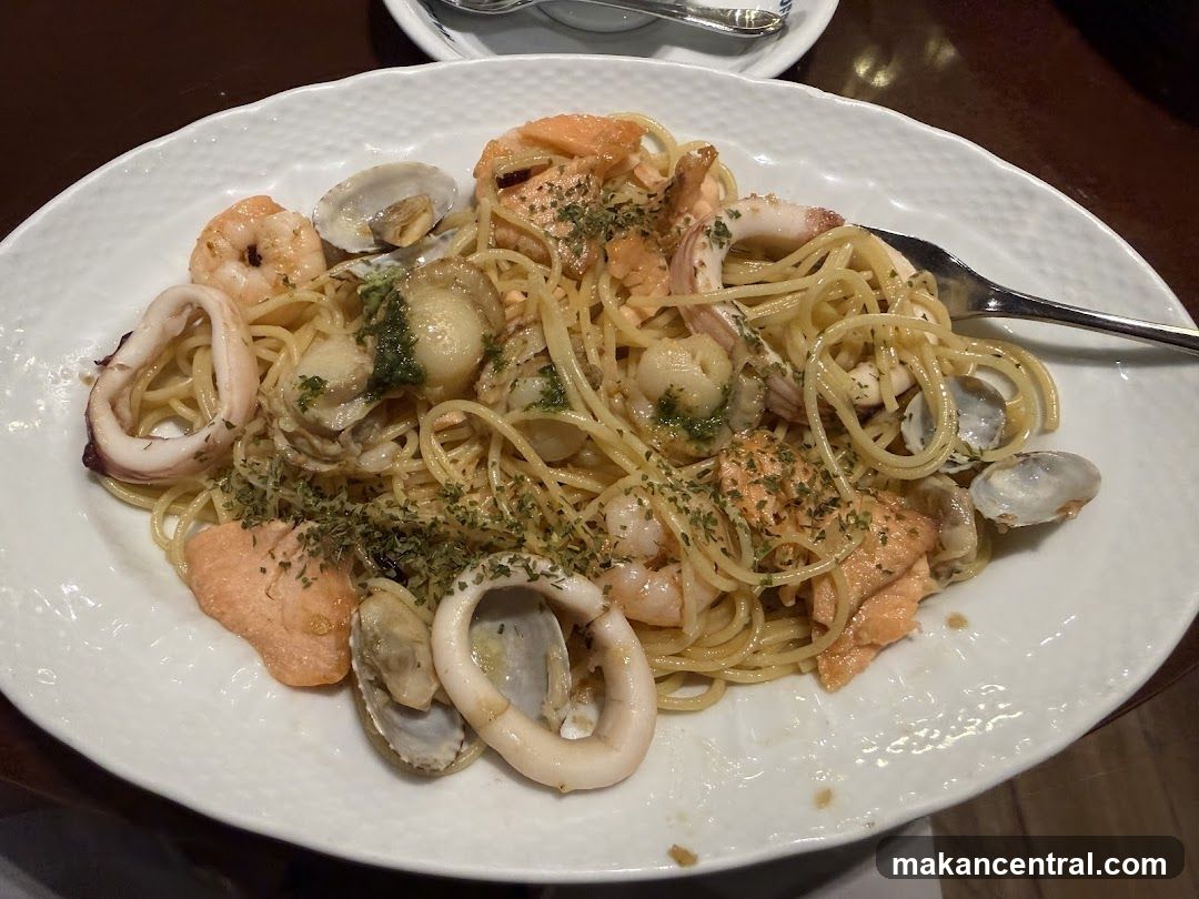 Seafood Pasta Dish