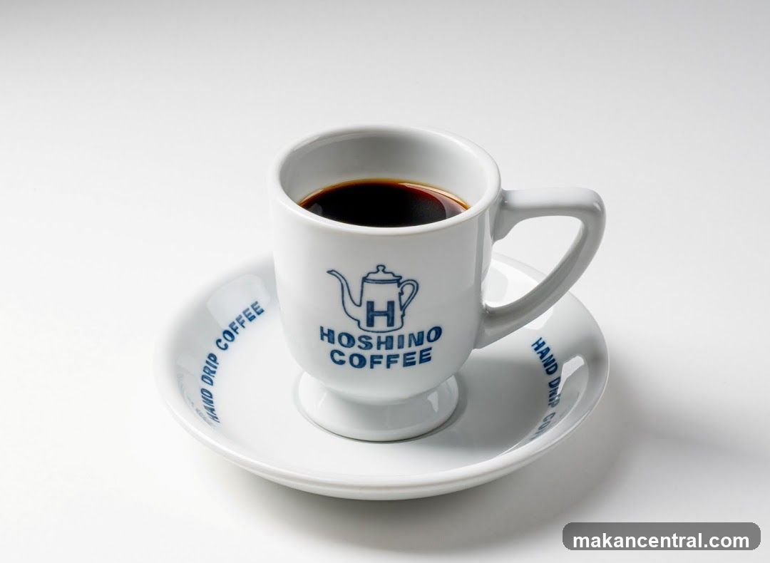 Hoshino Coffee Cup and Saucer