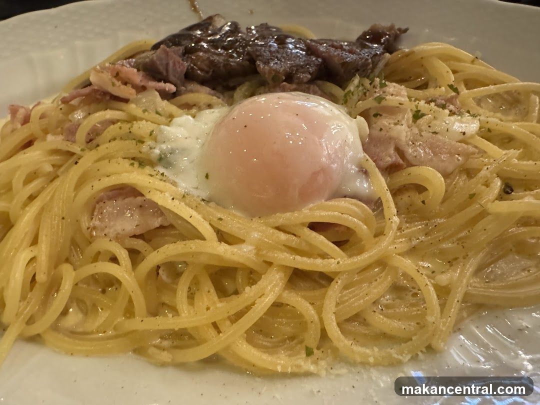 Spaghetti dish