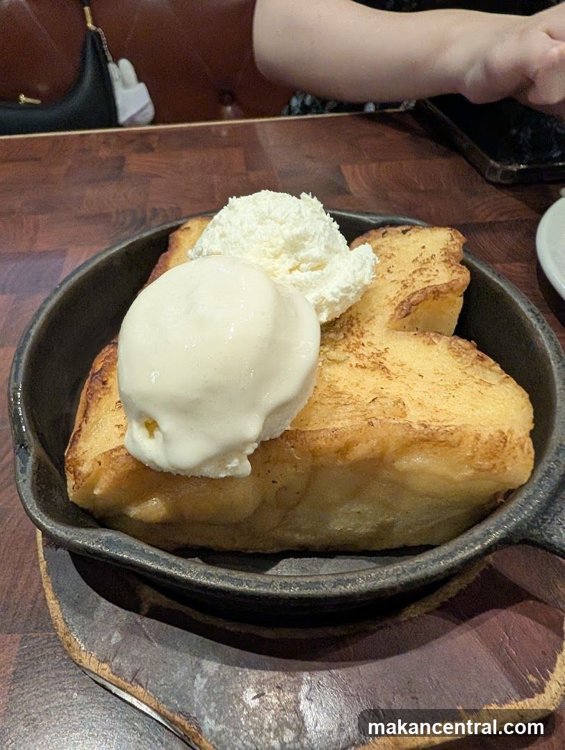 Food Dish in Restaurant Interior
