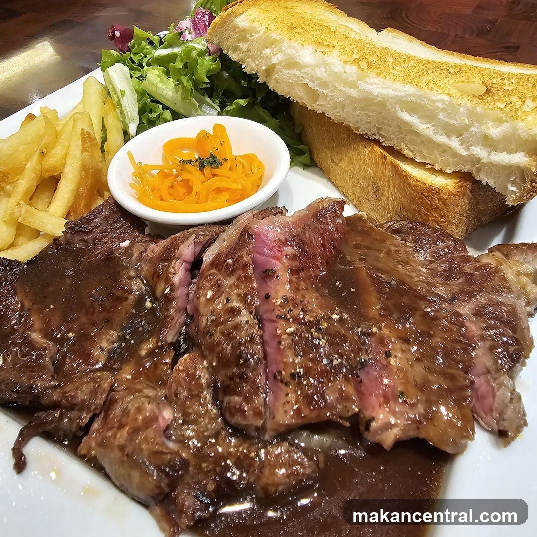 Steak Plate with Side Dishes