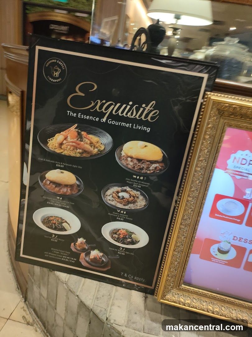 Exquisite Menu Board