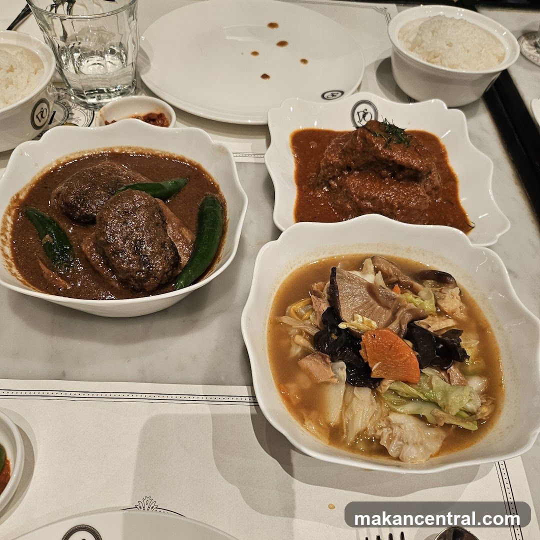 Dining Table with Dishes