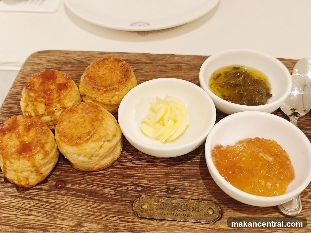 Scone Platter at Violetoon Singapore