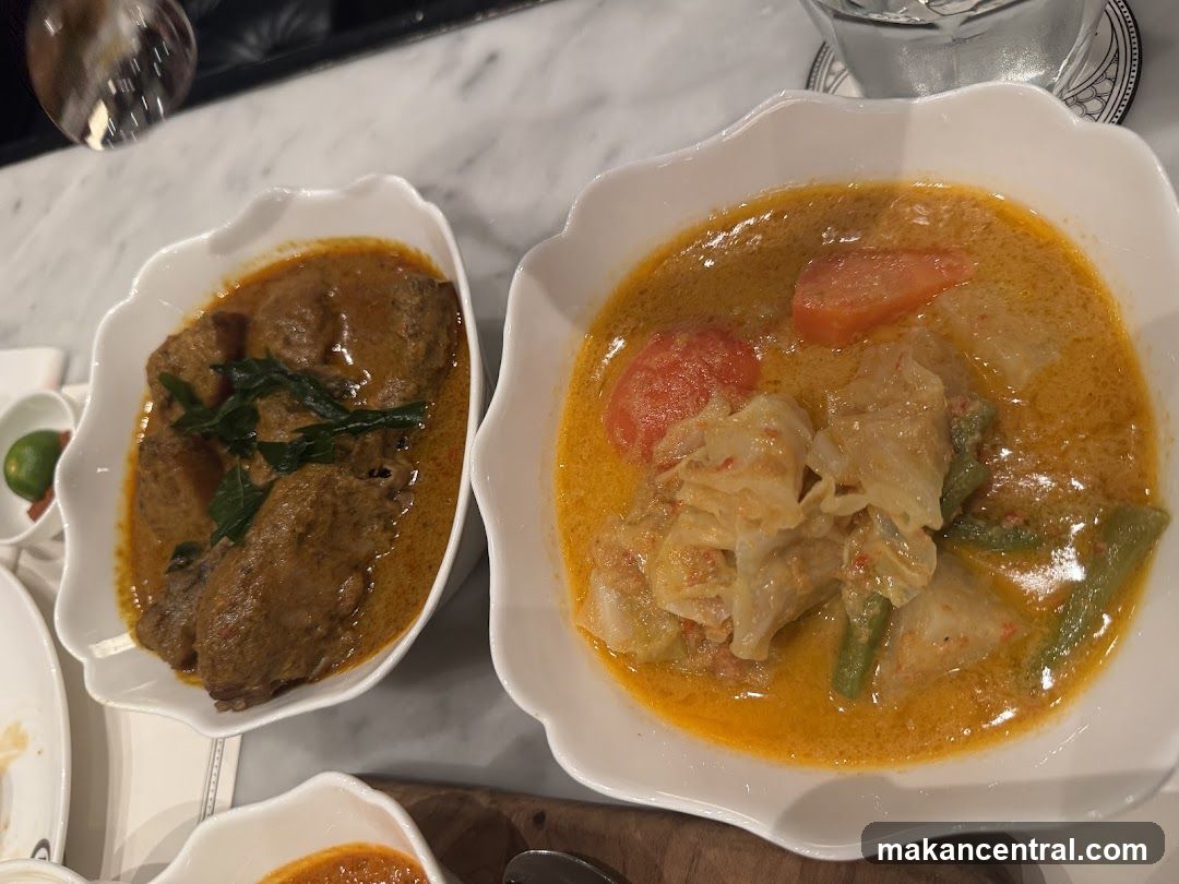 Dining Table with Curries