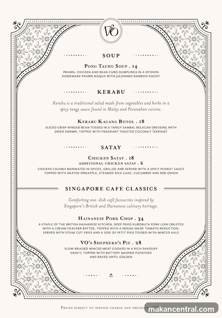 VO Menu