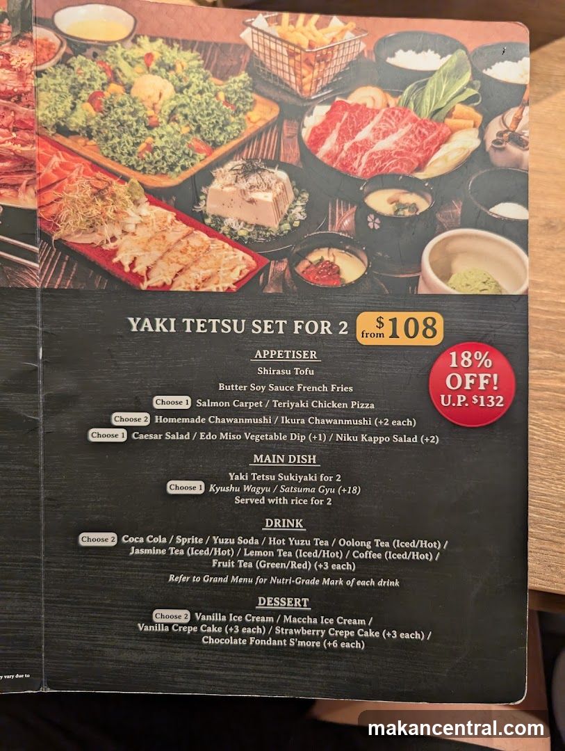 Yaki Tetsu Set for 2