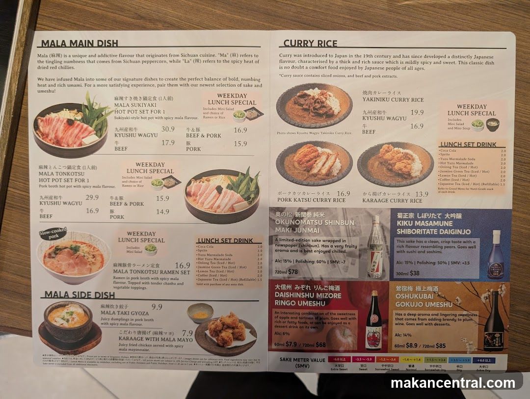 Restaurant Menu