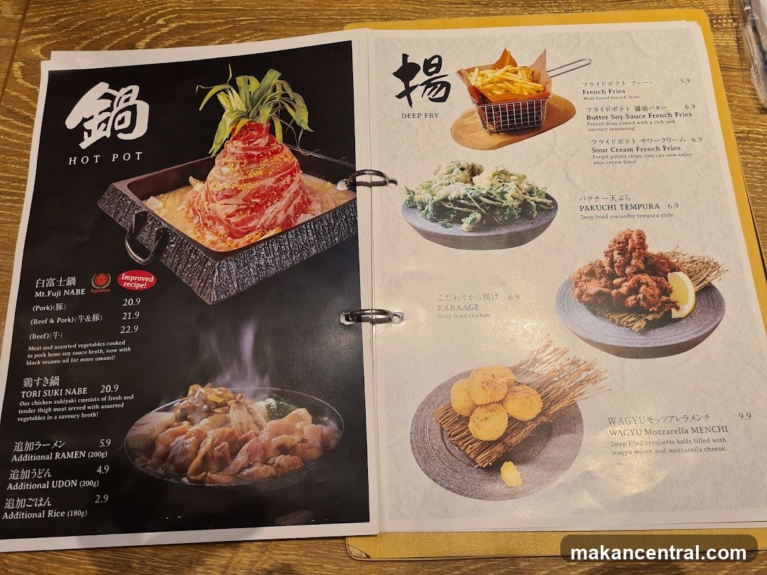 Restaurant Menu
