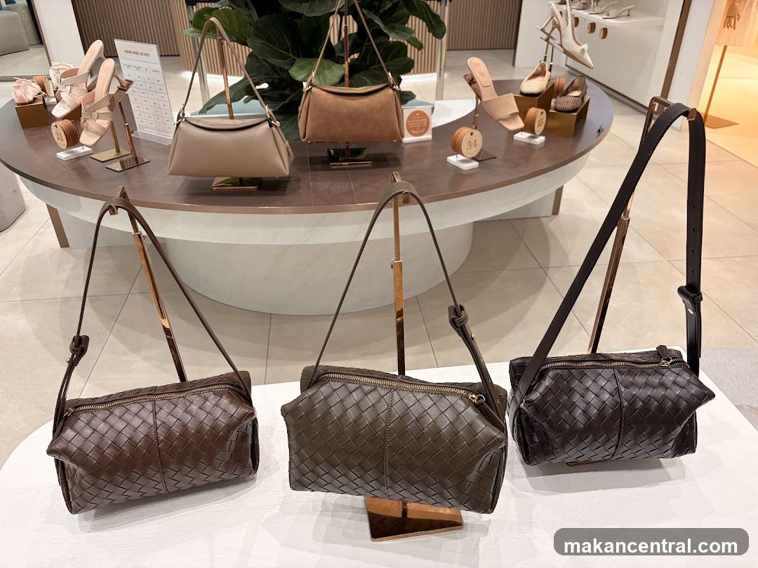 Interior Display of Handbags