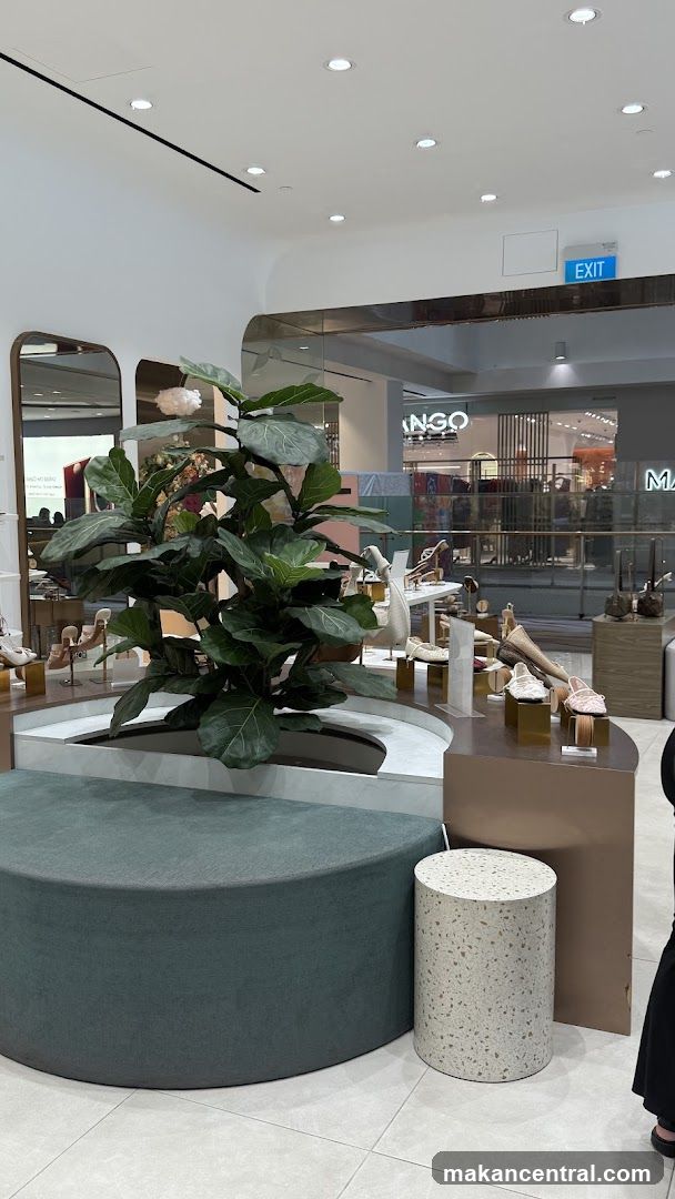 Interior of retail space