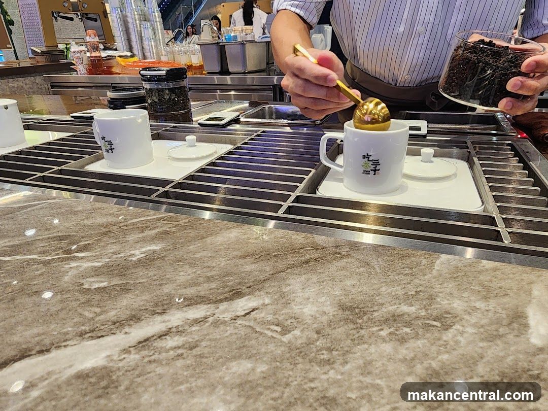 Tea preparation station