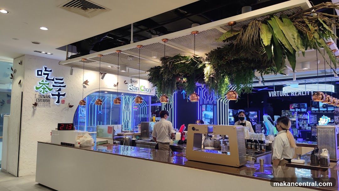 Interior of a beverage shop