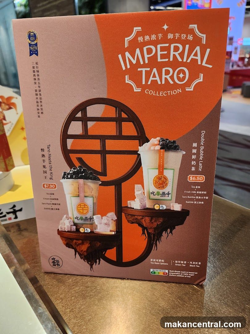 Imperial Taro Collection Promotional Display