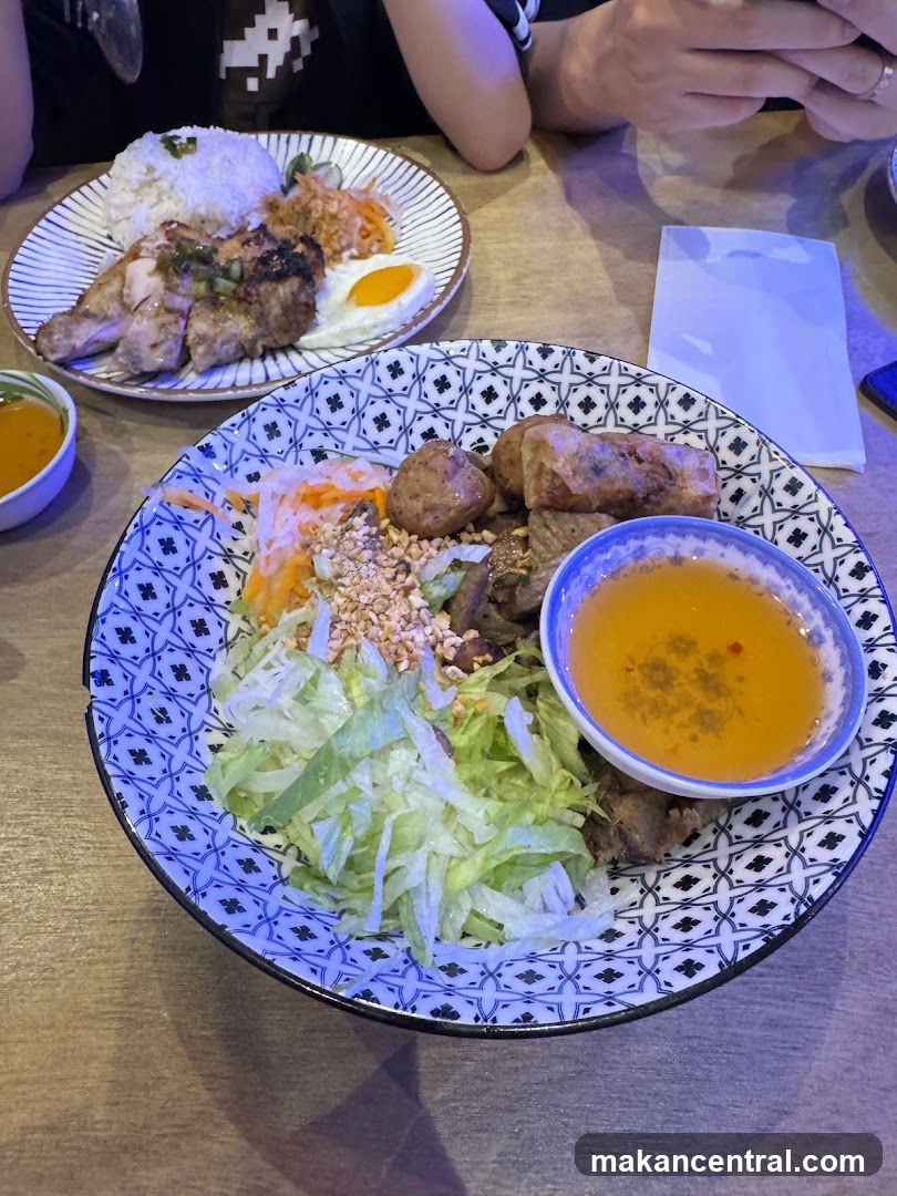 Tableside Vietnamese meal