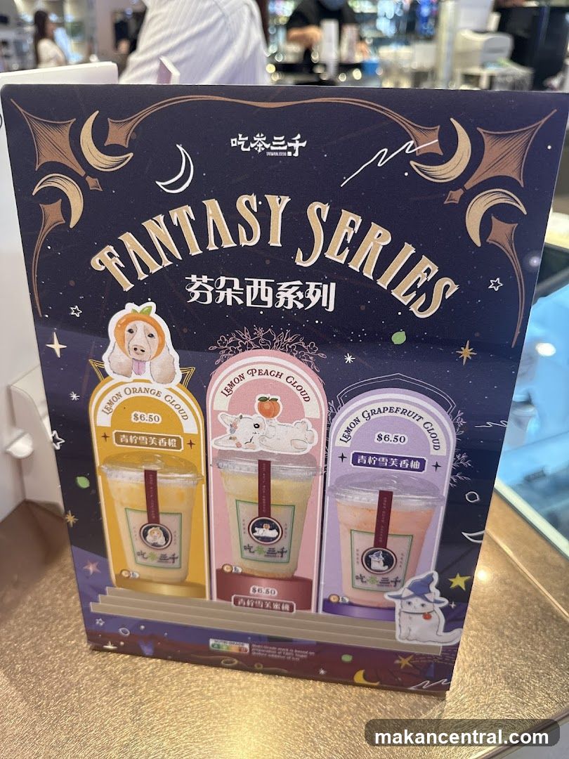 Fantasy Series Menu Display