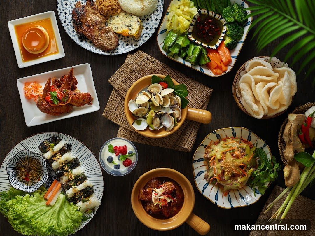 Table of Dishes