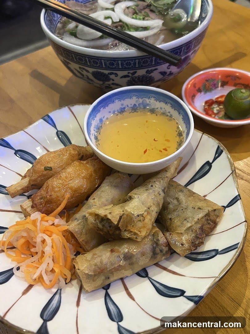 Vietnamese Food Plate