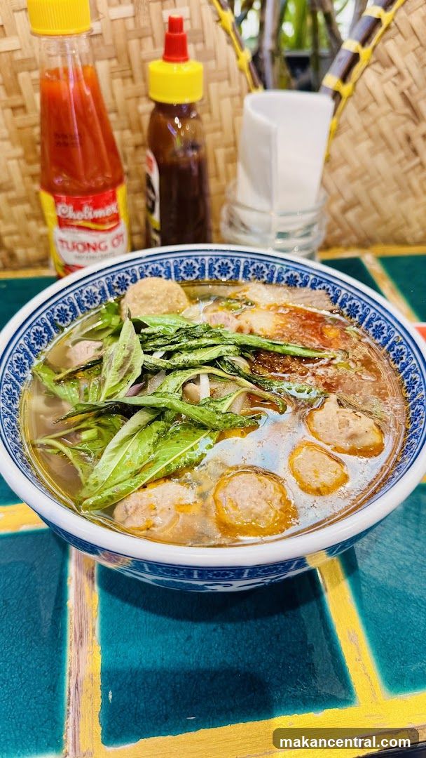 Bowl of Vietnamese soup