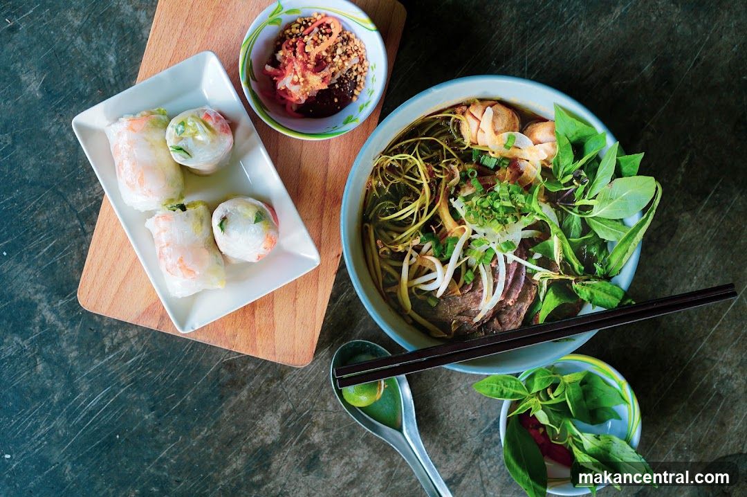 Vietnamese Food Plate