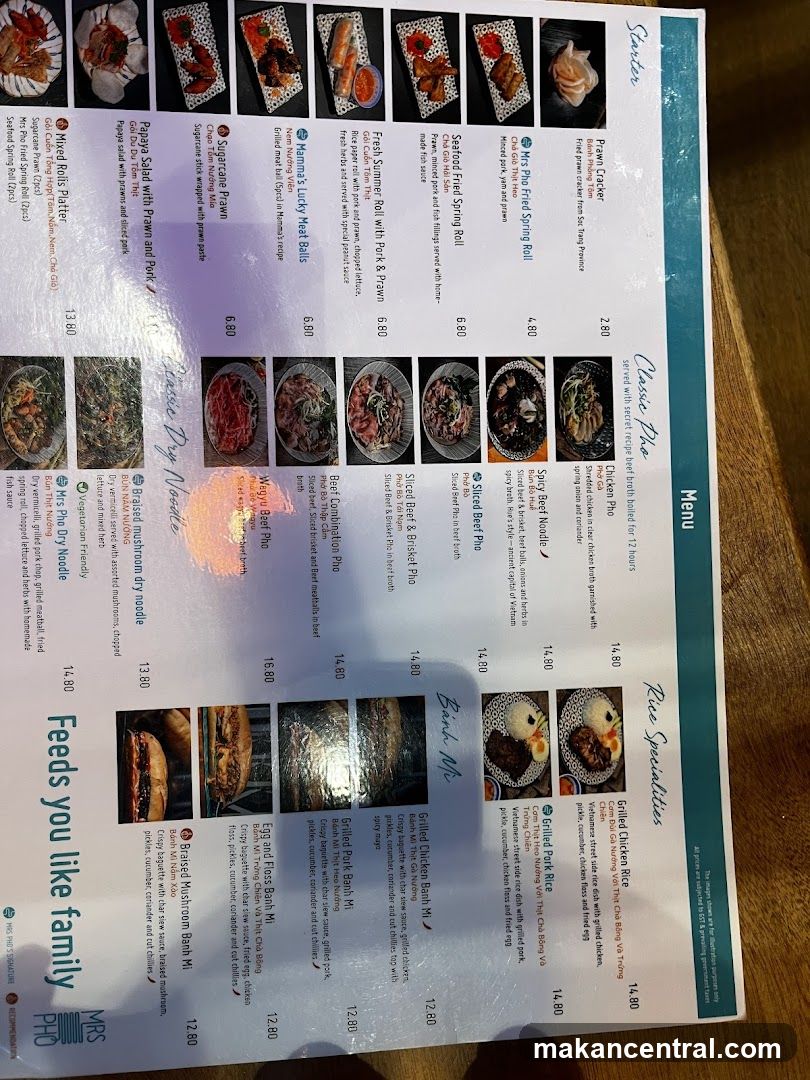 Restaurant Menu