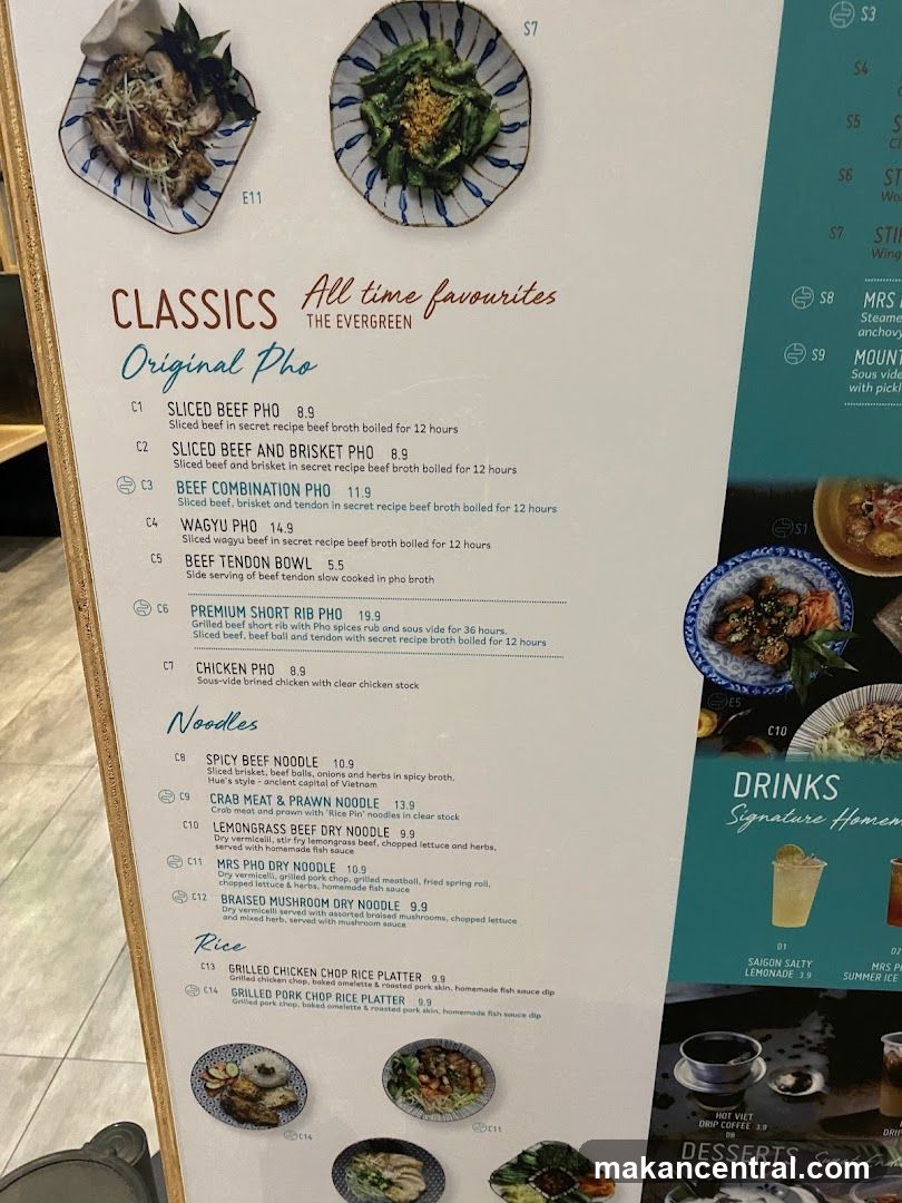 The Evergreen Menu
