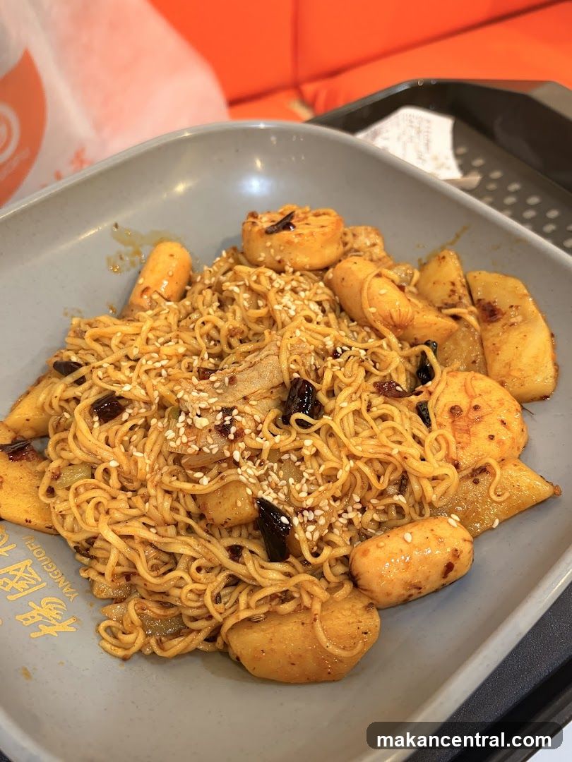 Noodles with Tofu and Sesame