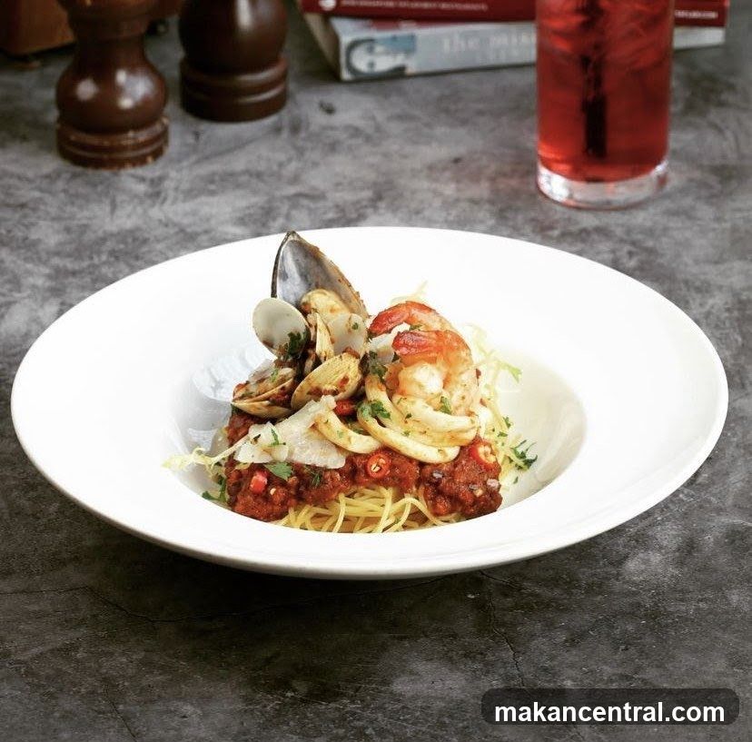 Seafood Pasta Dish