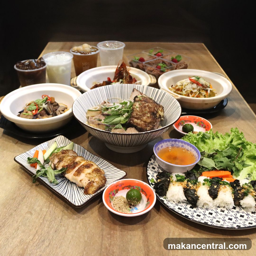 Restaurant Interior Table Setting