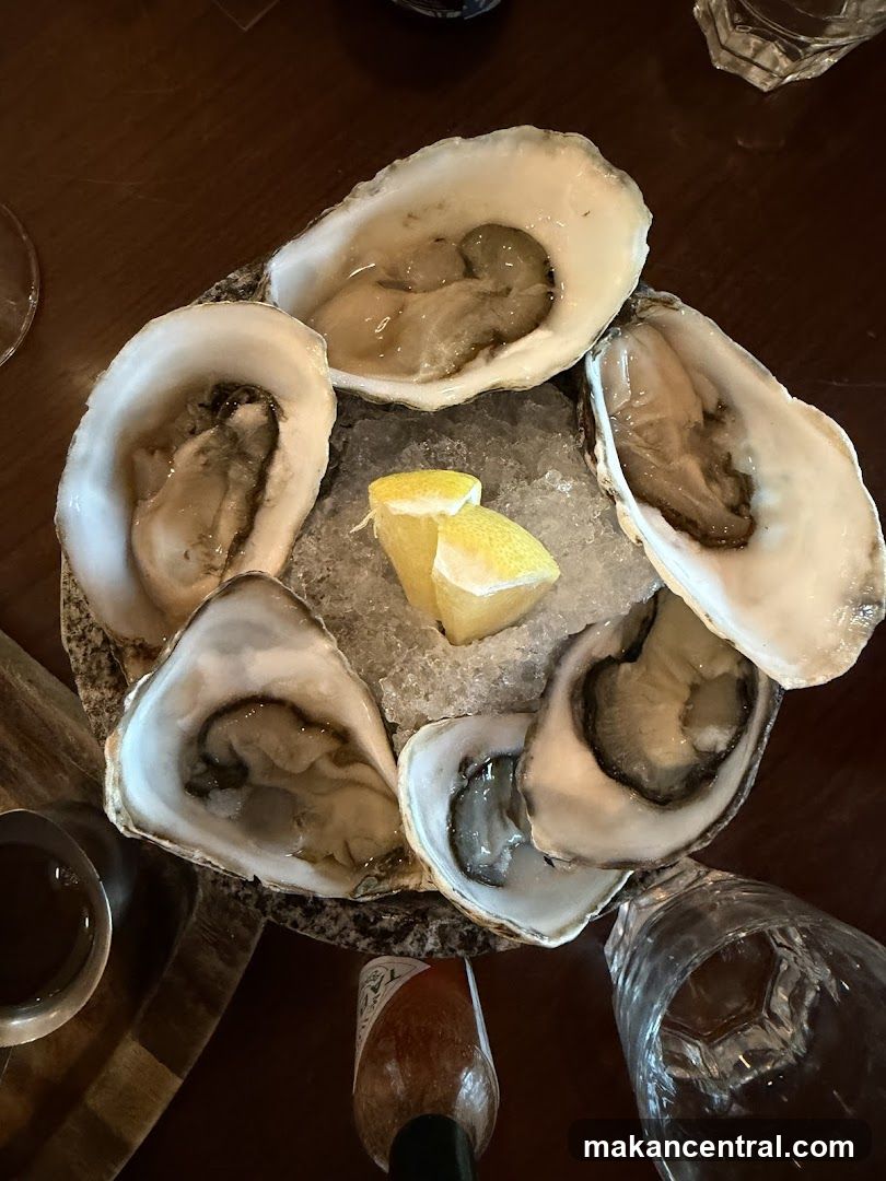 Oyster Platter on Ice