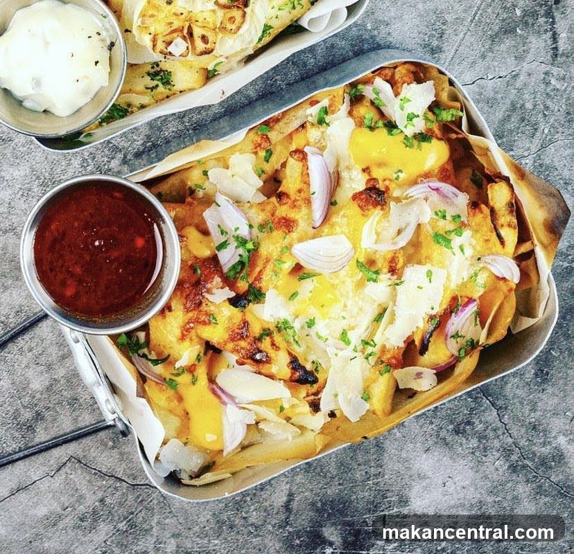 Food Plate with Sauces