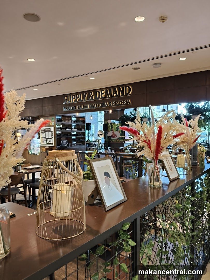 Supply & Demand Restaurant Interior