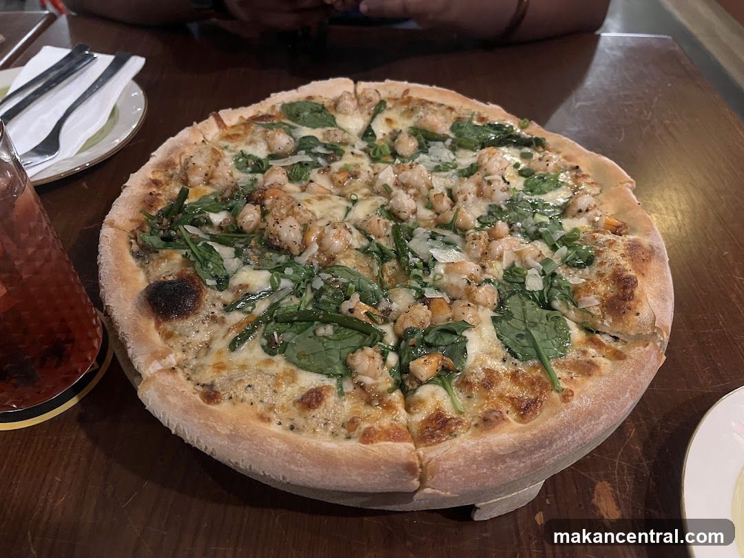 Pizza on Table