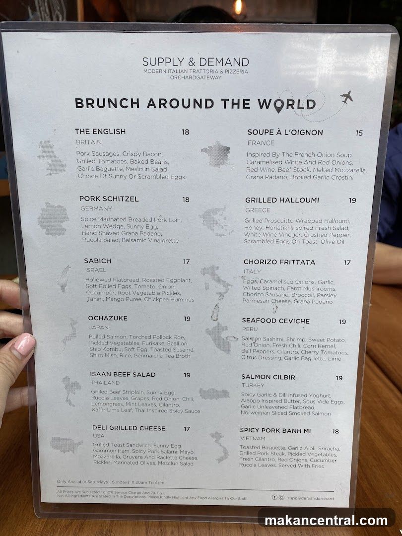 Supply & Demand Brunch Around the World