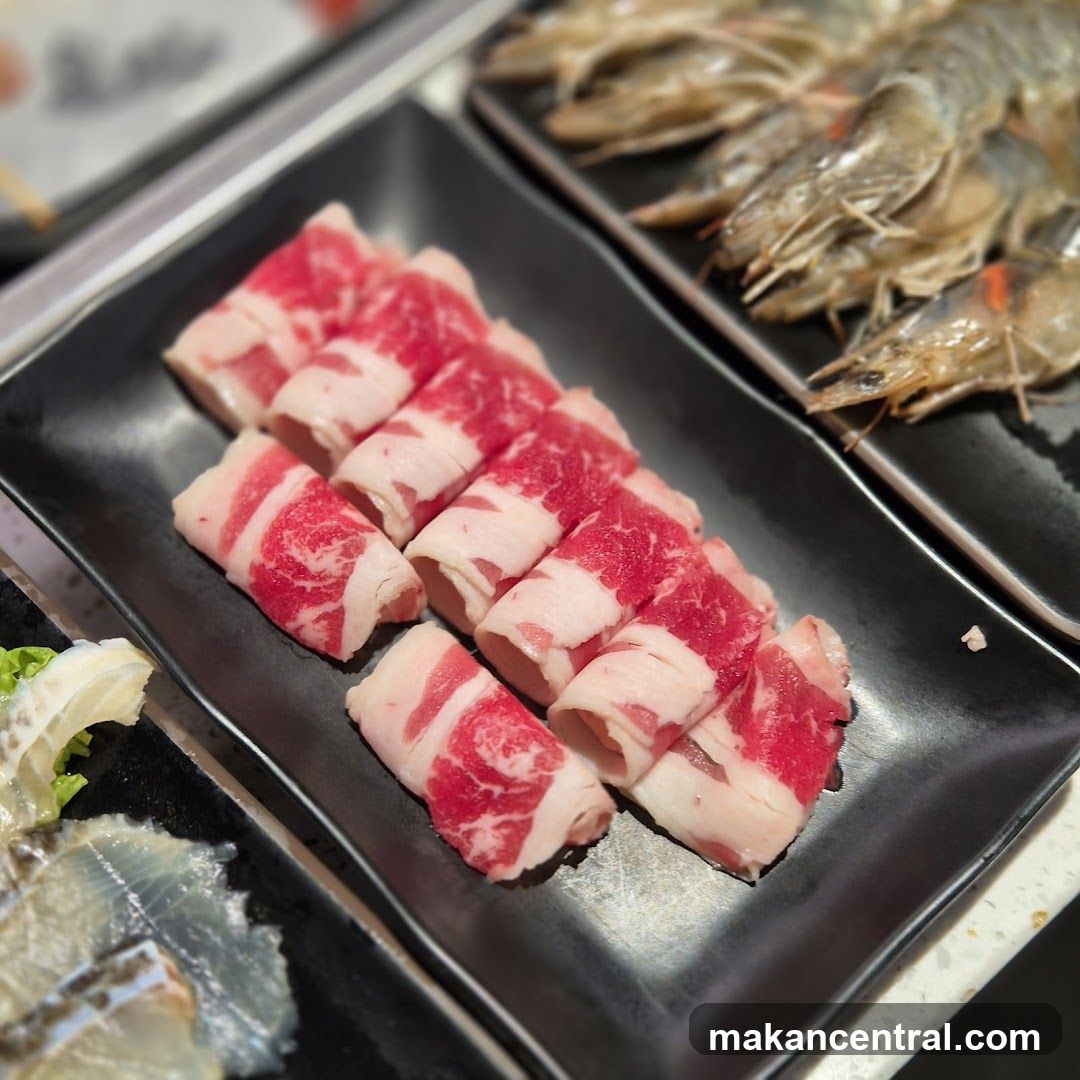 Food Display at Restaurant