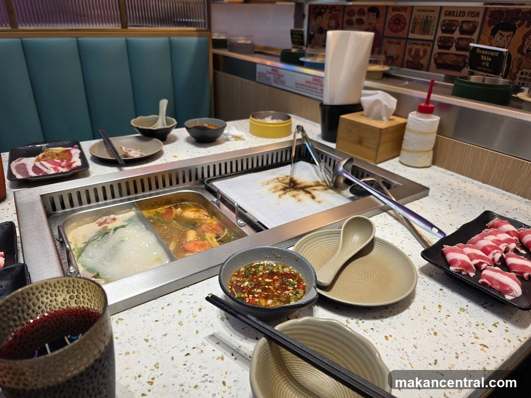 Hot Pot Dining Area